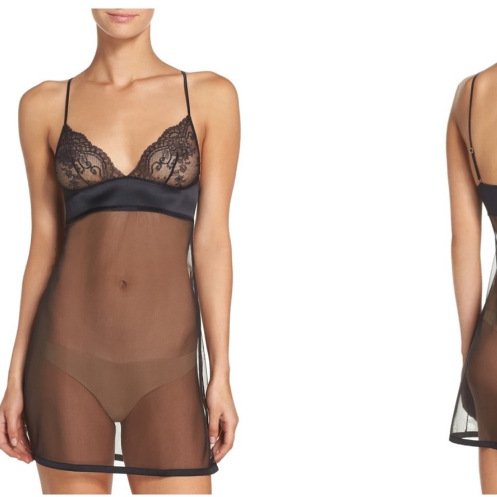 La Perla Romance Chemise slip lingerie sz 2 38